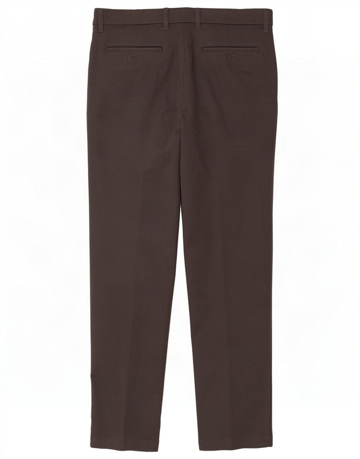 Marks & Spencer Damskie spodnie typu slim chino W34 L33 Szara bawełna