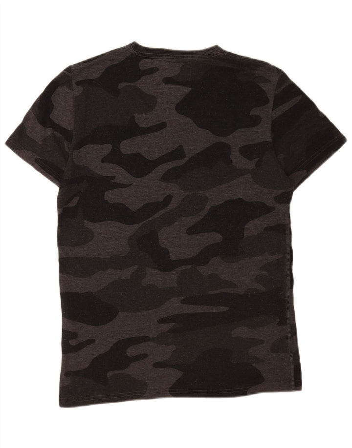 Męski T-shirt Superdry, mały, szary, bawełniany