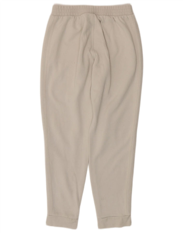 Męskie spodnie dresowe ADIDAS Joggers, średniej wielkości złamanej bieli, bawełniane