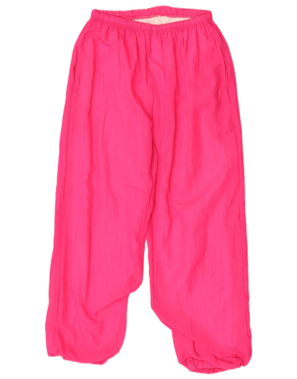 Vintage damskie spodnie dresowe Joggers UK 10 Small Pink
