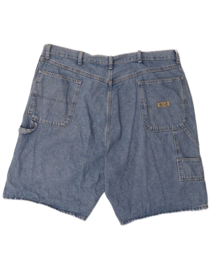 Męskie spodenki jeansowe WRANGLER Cargo W40 XL, niebieskie, bawełniane