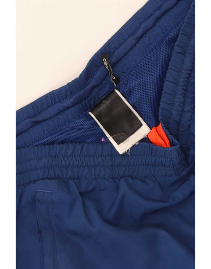 Adidas Męskie Climacool Dresy Spodnie Joggery Duże Niebieskie Poliester