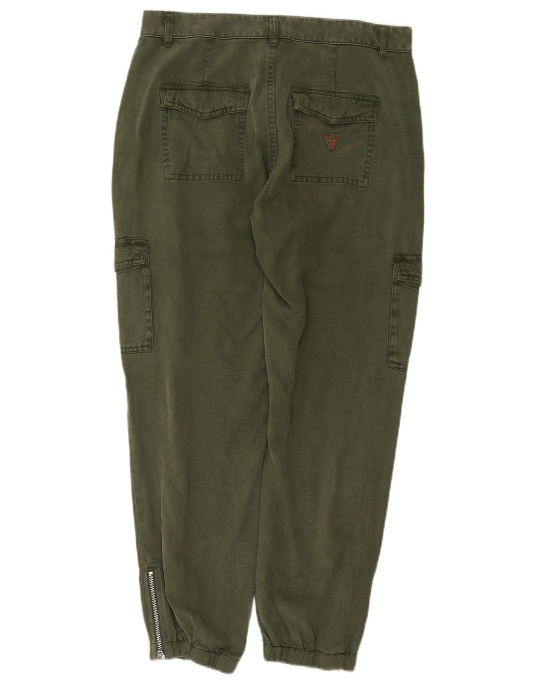 Spodnie damskie Guess Joggers Cargo W28 L29 Zielone