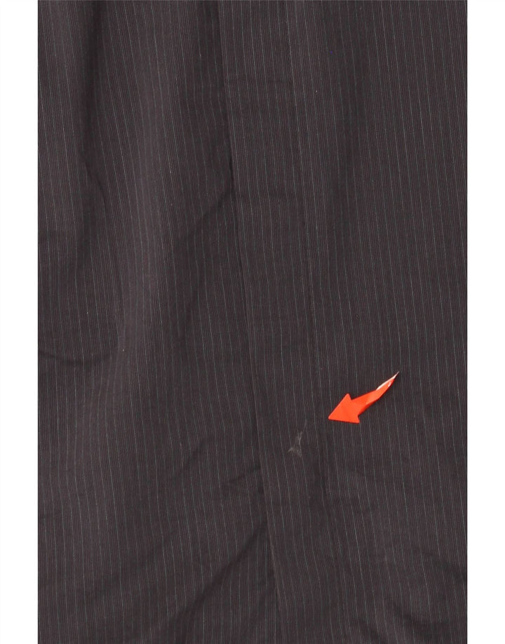 Koszula męska Trussardi rozmiar 41, bawełniana w średnie czarne prążki