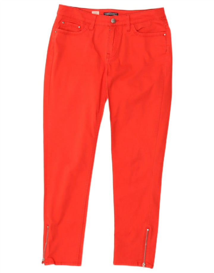 TOMMY HILFIGER Womens Rome Straight Jeans US 6 Medium W30 L27 Red