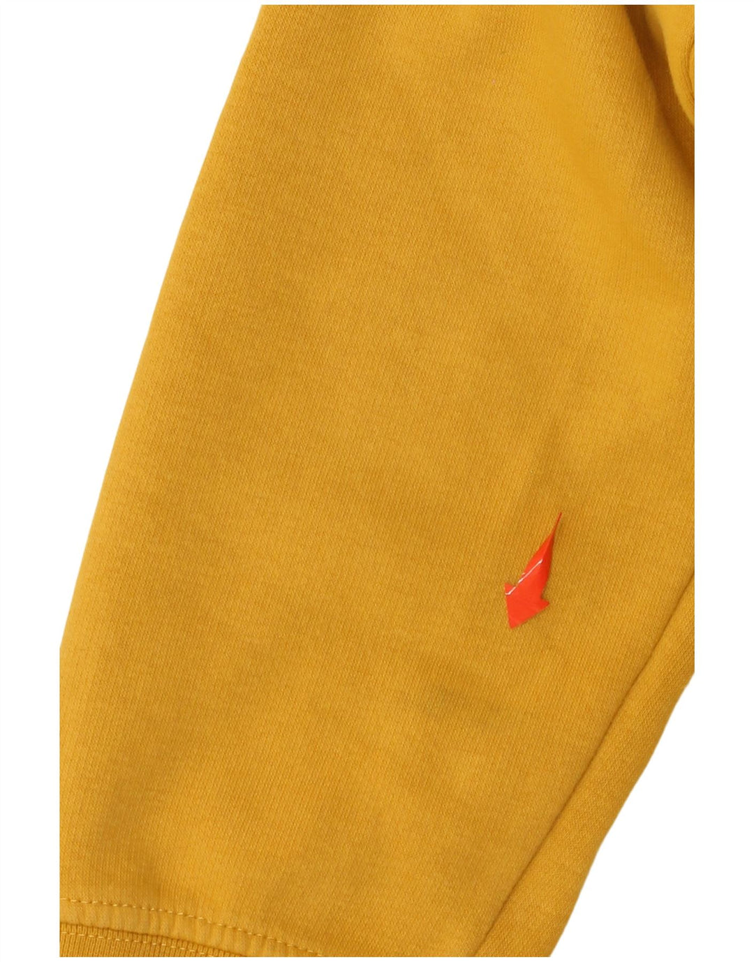 Męski sweter z kapturem i grafiką CHAMPION, mały, żółty, bawełniany