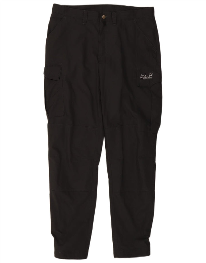 Damskie spodnie joggery Jack Wolfskin Cargo W34 L32 Szary poliester