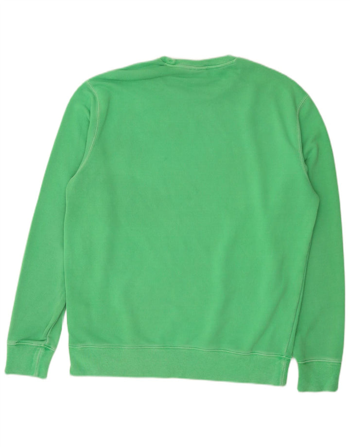 Sweter męski CHAMPION, średniej wielkości, zielony, bawełniany