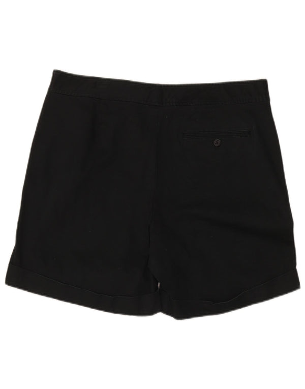 Damskie spodenki chino Ralph Lauren z wysokim stanem US 14 XL W36, czarna bawełna
