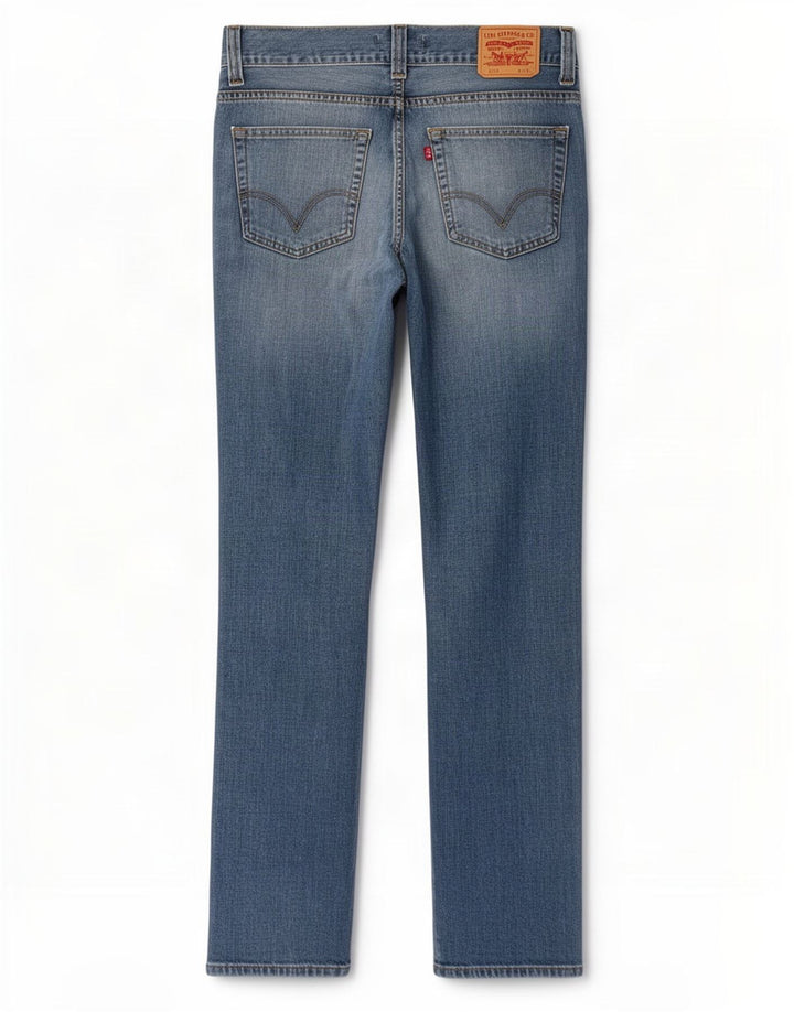 Męskie jeansy Levi's 511 Slim W36 L34 Niebieska bawełna