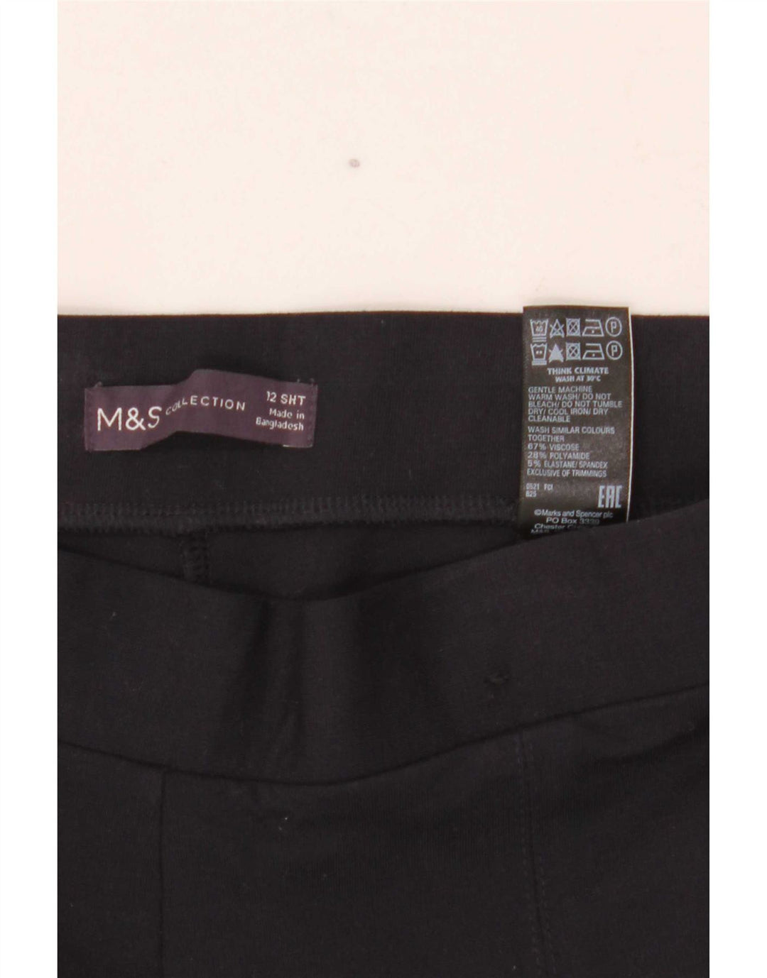 Spodnie damskie Marks & Spencer UK 12 Medium W28 L26 Granatowe