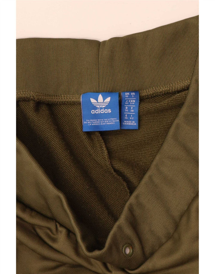 Damskie spodnie dresowe Adidas Joggers UK 10 Small Green Poliester