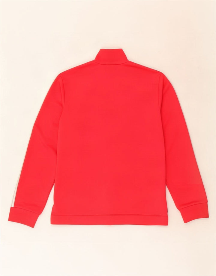 Damska bluza dresowa Adidas UK 12, średni czerwony poliester