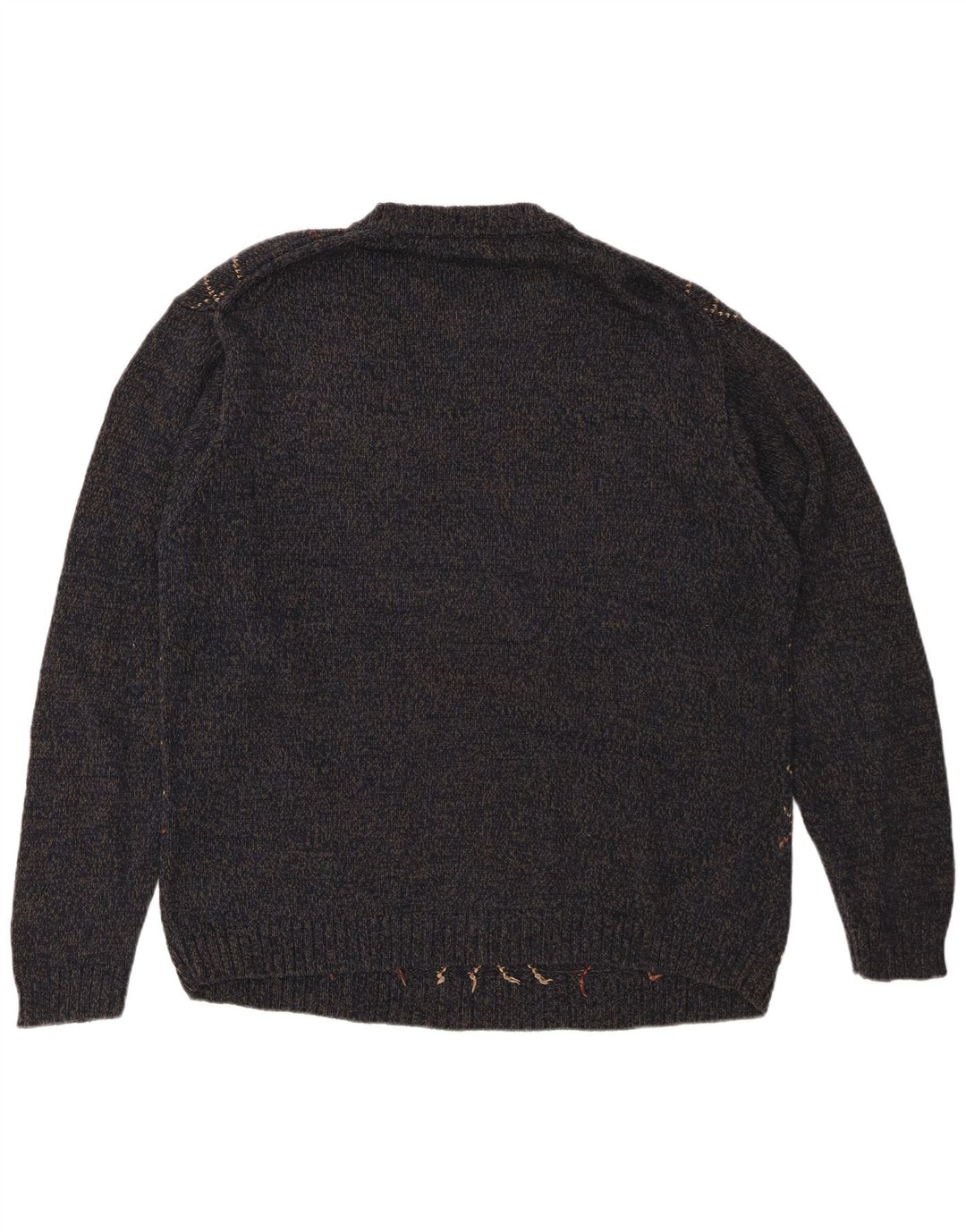 Męski sweter z okrągłym dekoltem DOCKERS XL Granatowy Argyle/Diamentowa bawełna