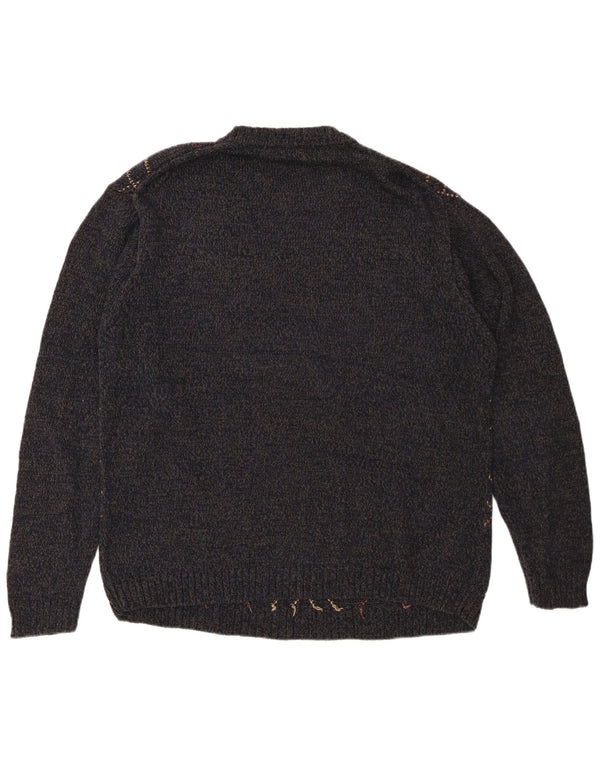 Męski sweter z okrągłym dekoltem DOCKERS XL Granatowy Argyle/Diamentowa bawełna