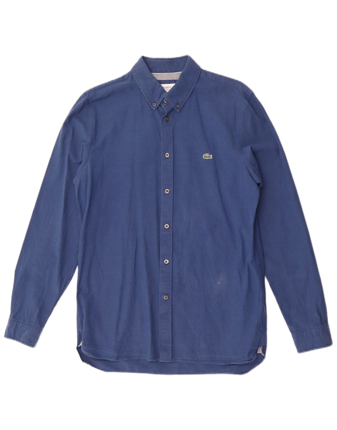 Koszula męska Lacoste Slim Fit, rozmiar 40, średnia, granatowa, bawełniana