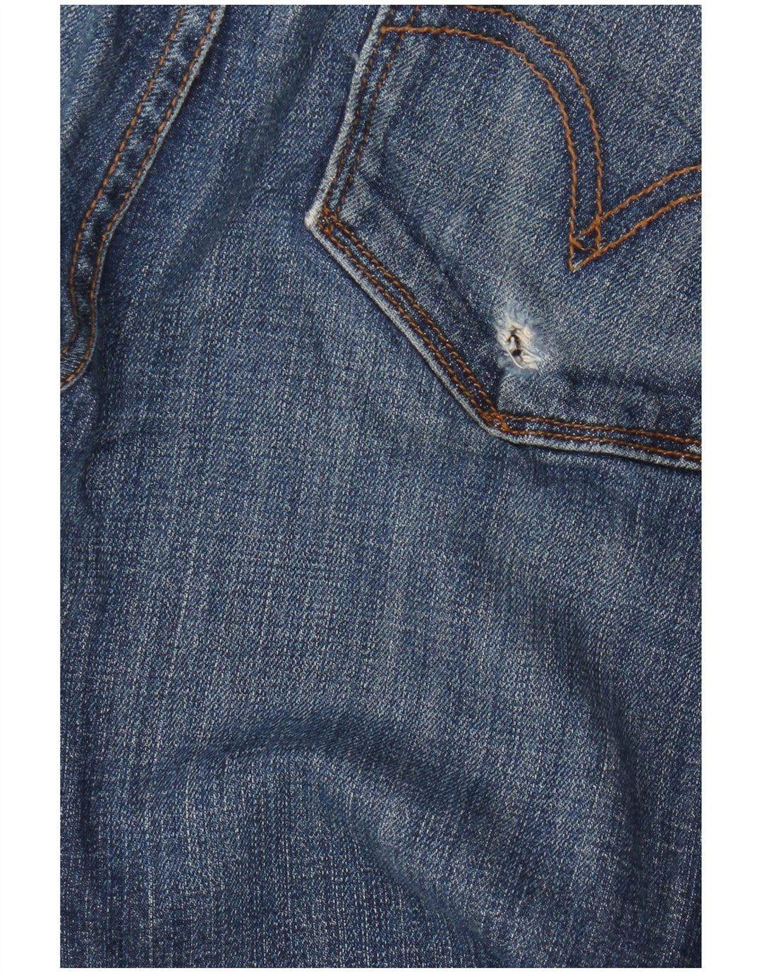 Damskie jeansy Levi's 525 Bootcut US 10 Large W30 L28 Niebieska bawełna