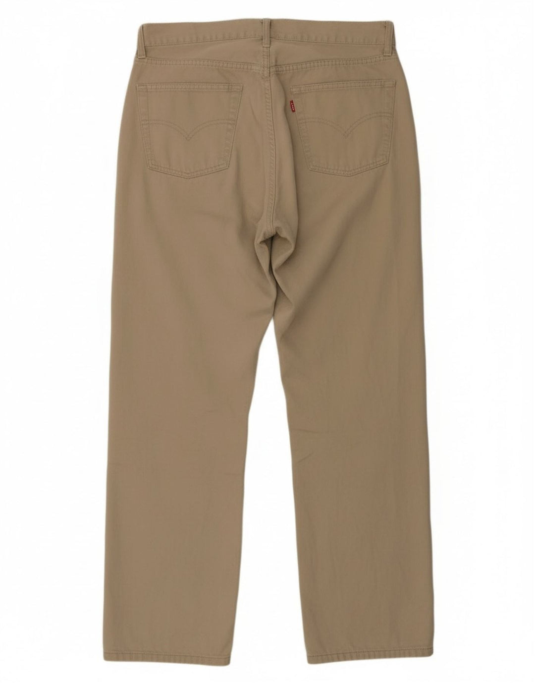 Męskie jeansy Levi's 551 Straight W36 L30 Beżowa bawełna