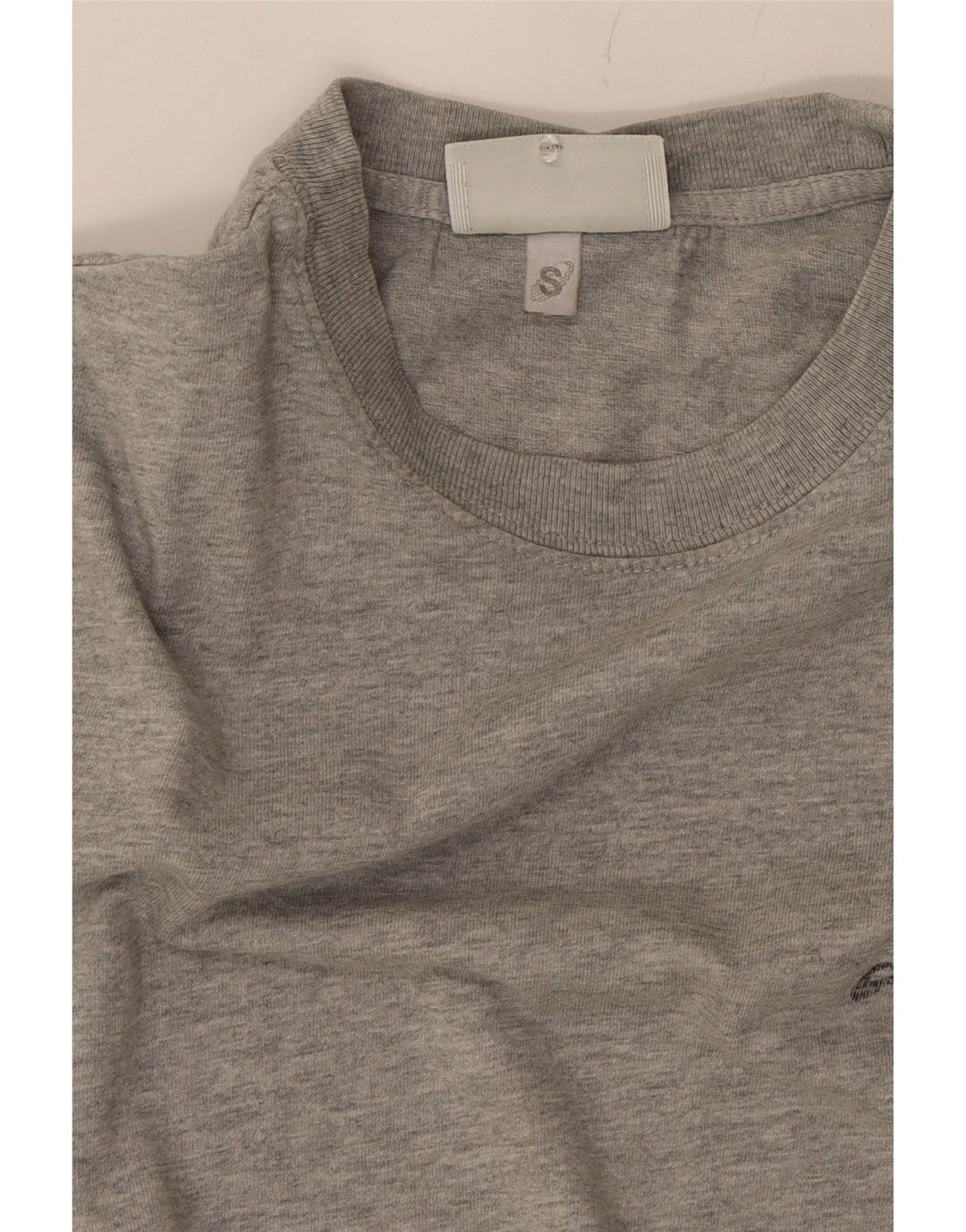 ASICS Mens T-Shirt Top Small Grey Vintage Asics and Second-Hand Asics from Messina Hembry 