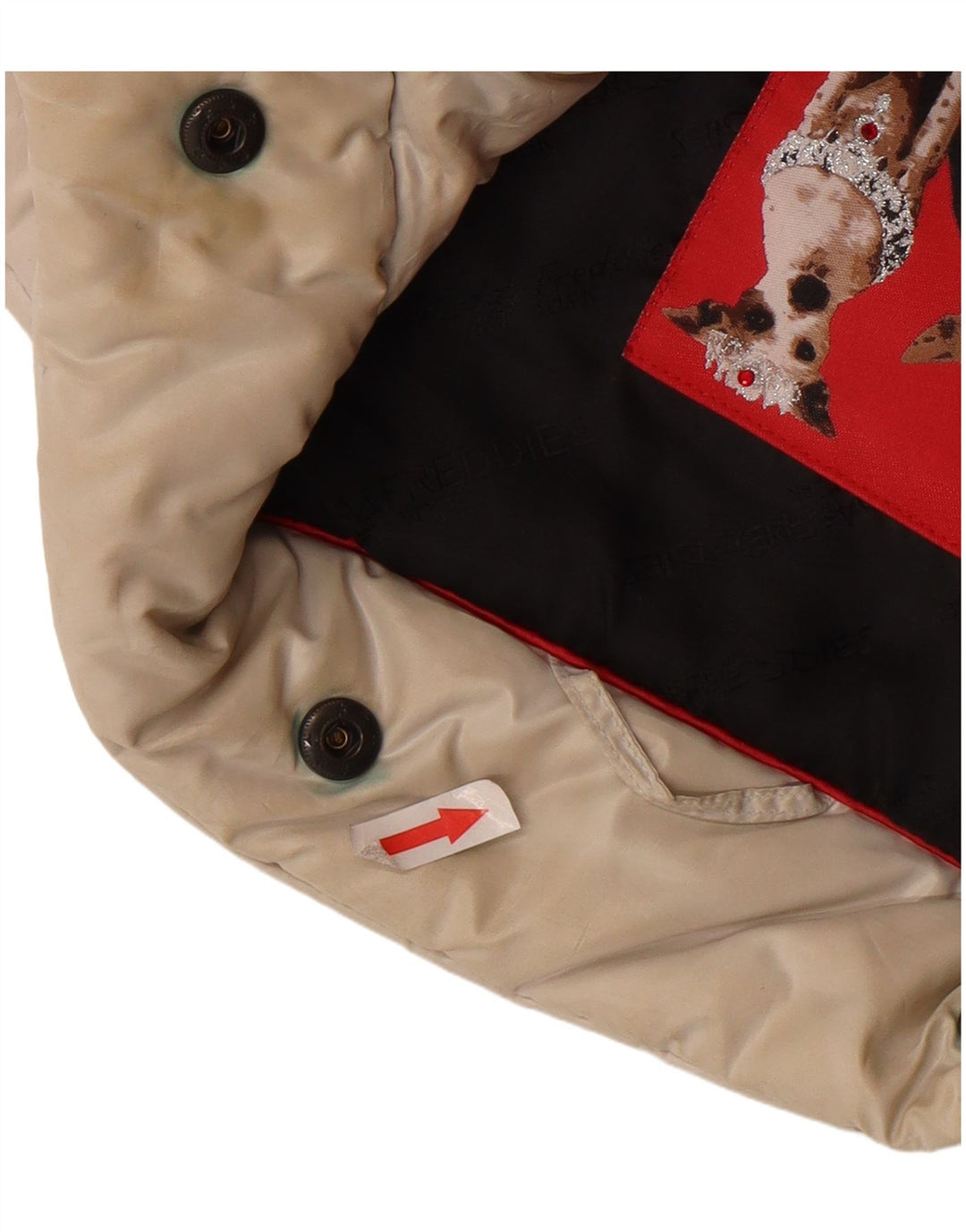 Damska wyściełana kamizelka FRIEDA & FREDDIES EU 40, średni beż, poliester