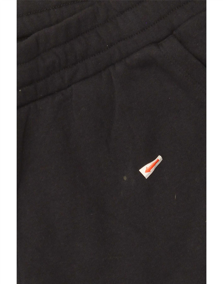 Męskie spodnie dresowe Under Armour Joggers, średnia czarna bawełna