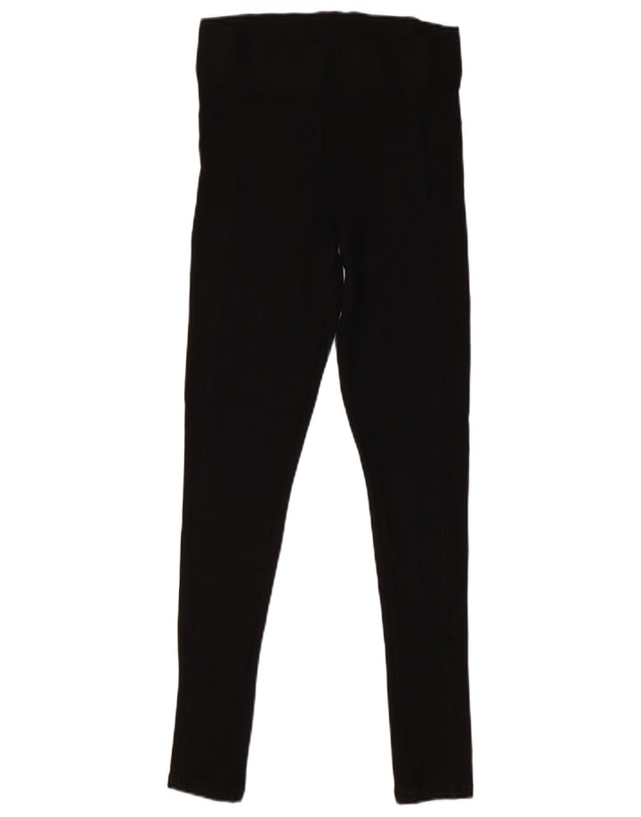 Legginsy damskie Topshop UK 8 Small, czarna wiskoza