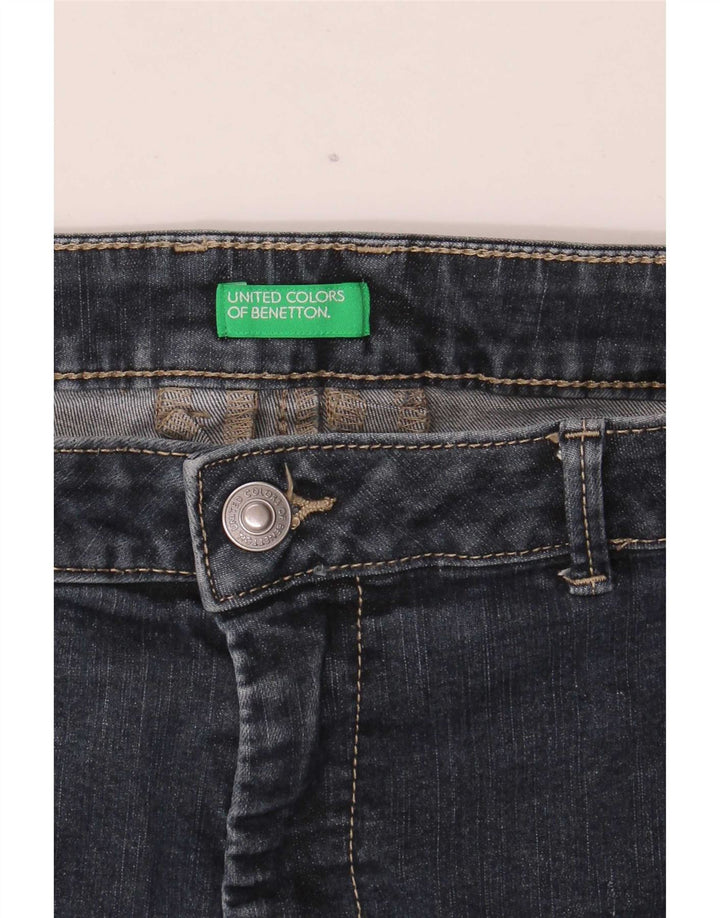 Męskie jeansy Benetton W34 L27 Niebieskie