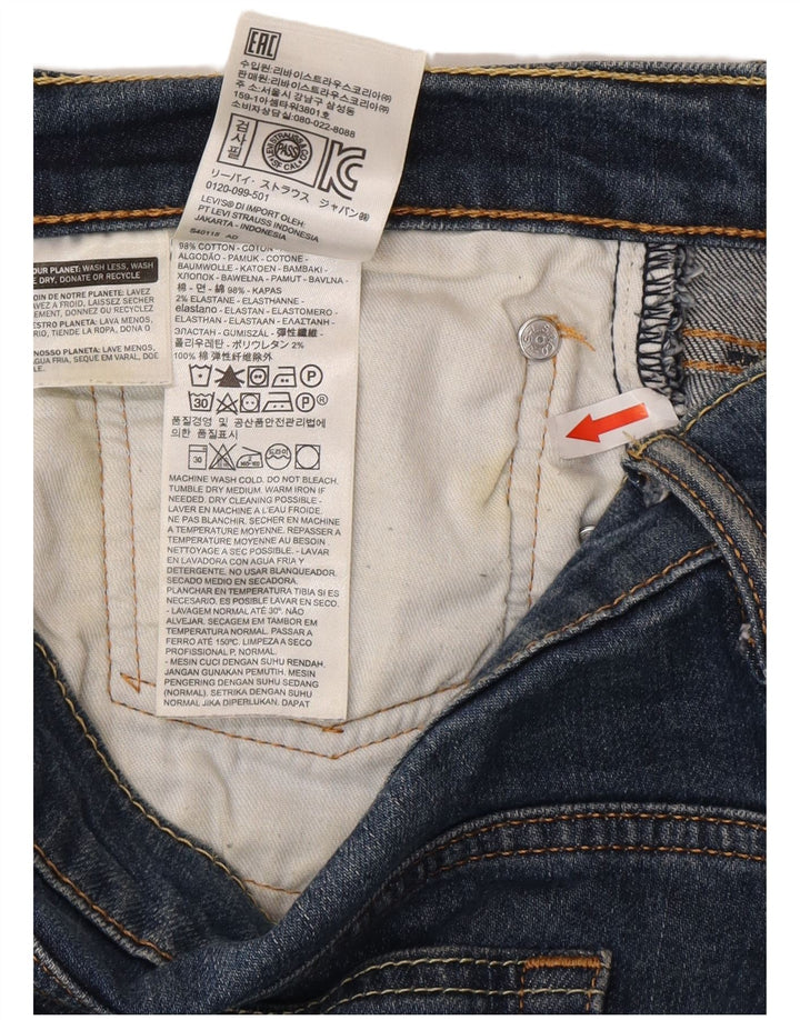 Męskie jeansy Levi's 541 Athletic Straight W34 L32 Niebieskie bawełniane