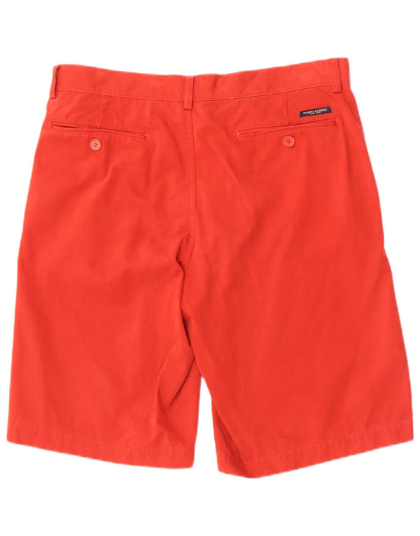 Marina Yachting Mens Chino Shorts IT 52 XL W36 Red Cotton