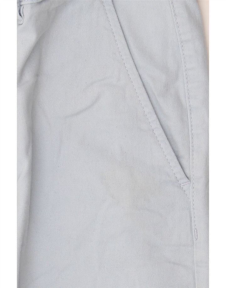 Męskie spodenki Chino Lyle & Scott W34, duże, niebieskie, bawełniane