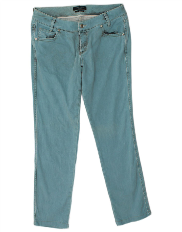 Damskie jeansy slim fit GUESS BY MARCIANO W31 L27 Niebieskie, bawełniane