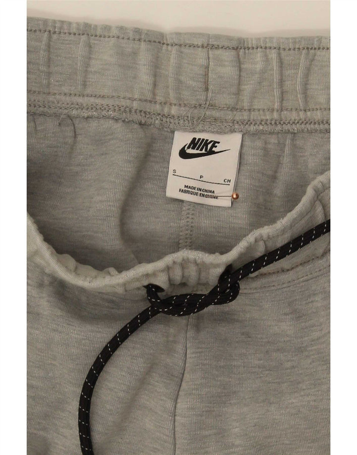 Męskie spodnie dresowe Nike Męskie joggery Małe, szare, bawełniane plamki