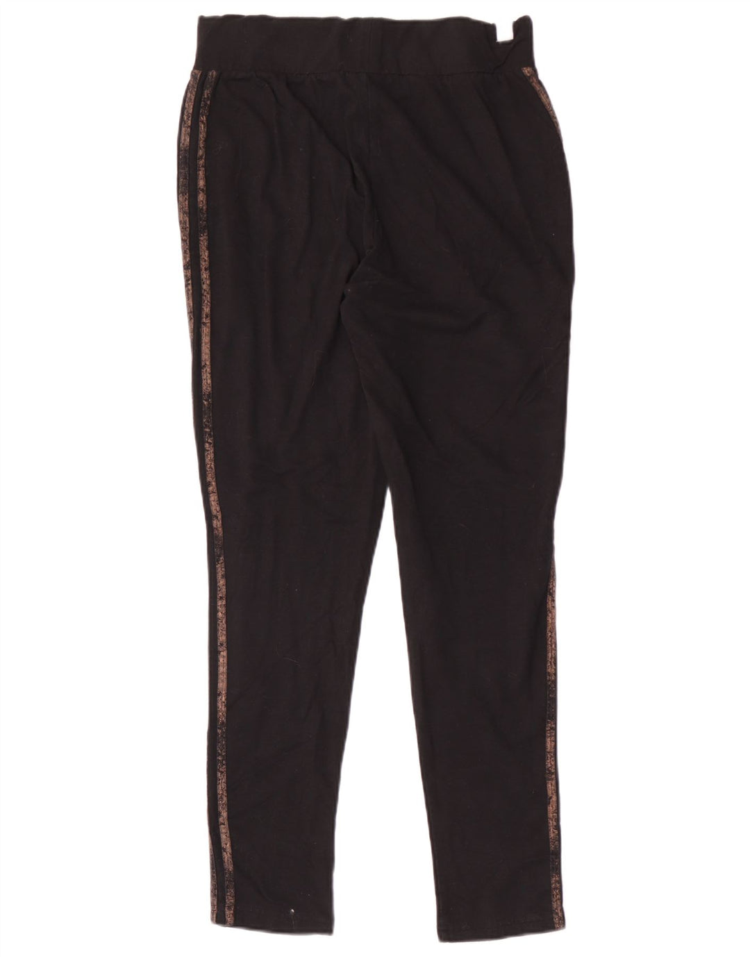 Legginsy damskie Adidas UK 10, małe, czarne, poliestrowe