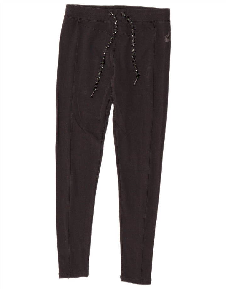 Legginsy damskie Nike UK 10, małe, czarne, bawełniane