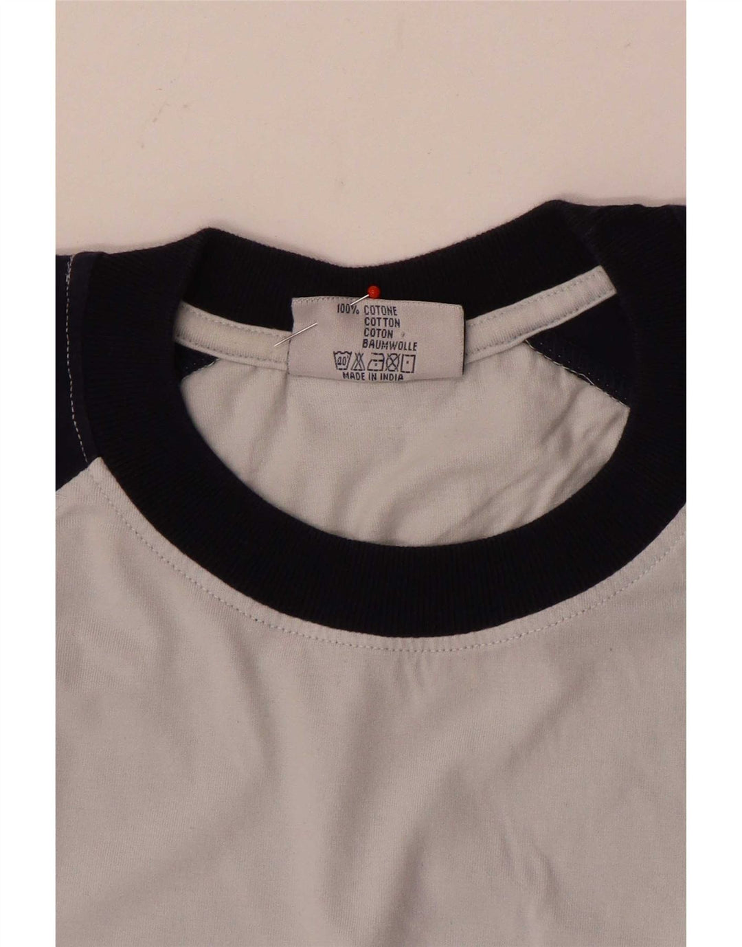 T-shirt męski Fila, duży, szary, bawełniany z blokami kolorów