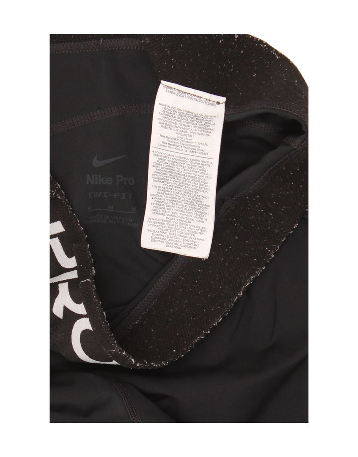 Damskie legginsy Nike Graphic UK 12, średni czarny poliester
