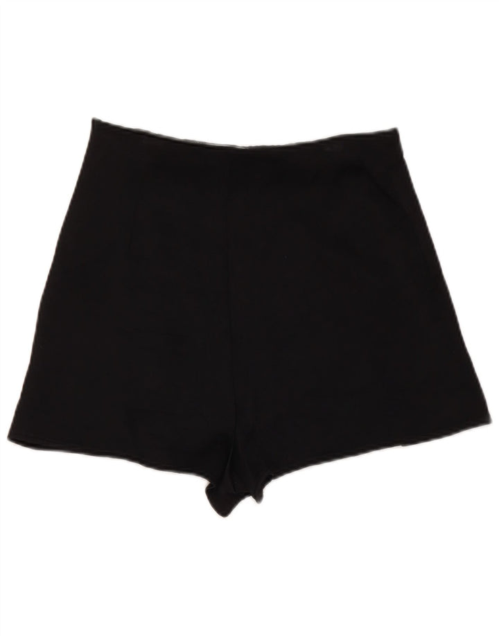 Skort damski Zara UK 10 Small, czarna wiskoza