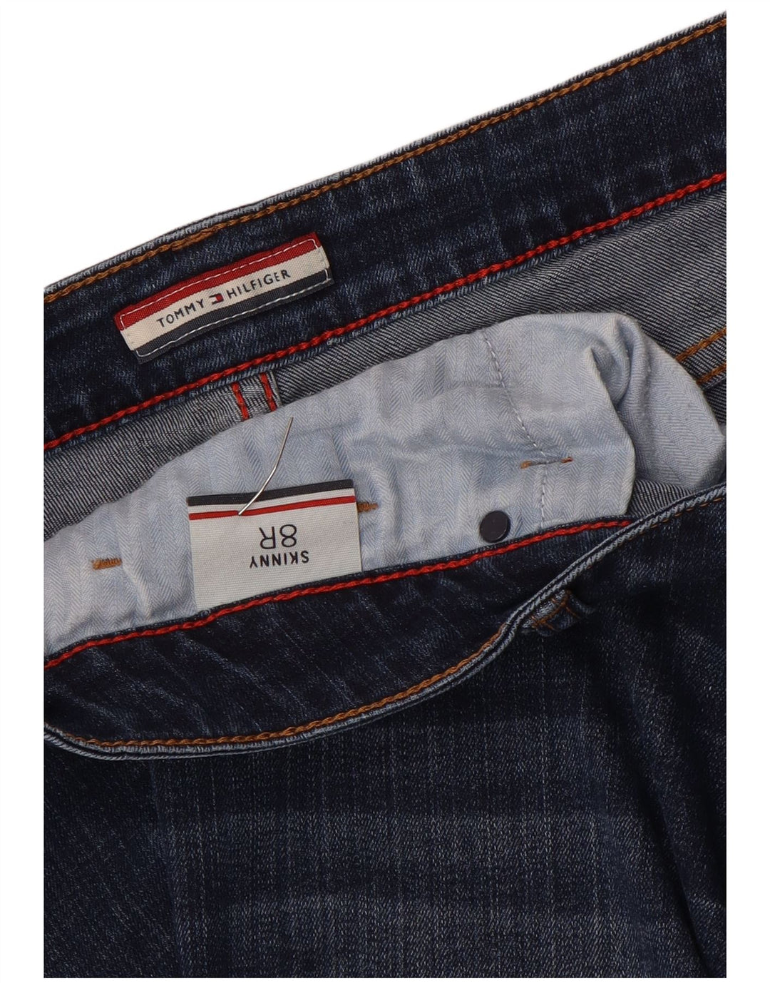 Damskie jeansy Skinny Tommy Hilfiger US 8 Medium W32 L30 Niebieskie