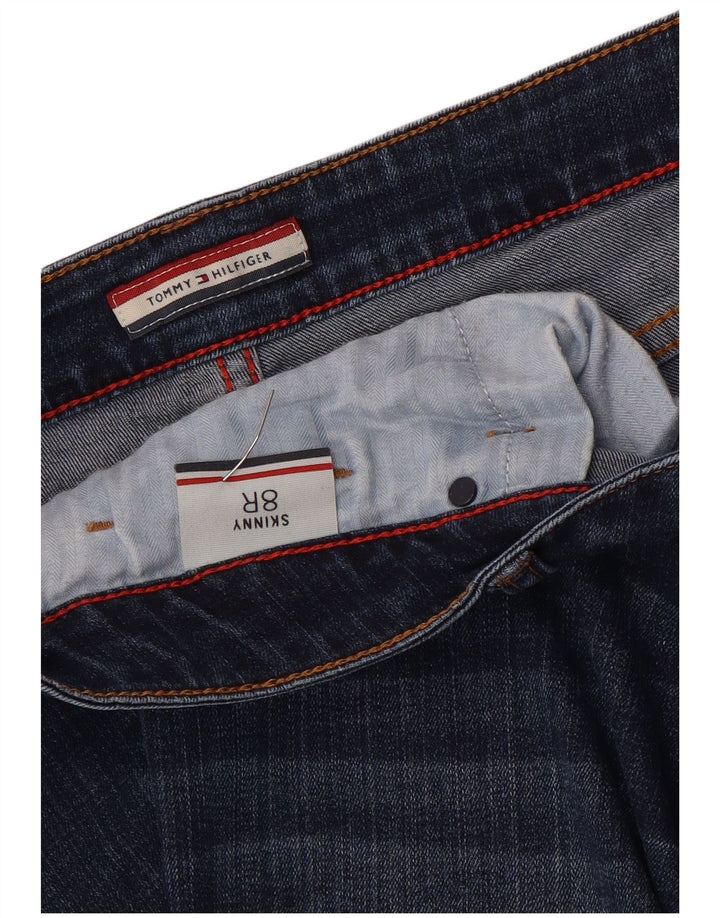 Damskie jeansy Skinny Tommy Hilfiger US 8 Medium W32 L30 Niebieskie