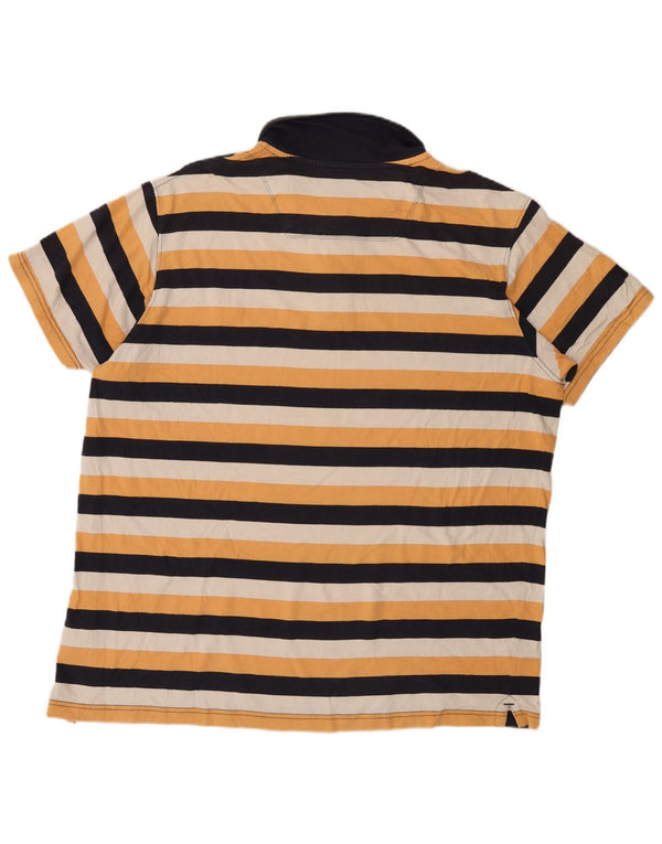 Męska koszulka polo Timberland Earthkeepers o regularnym kroju 2XL w żółte paski