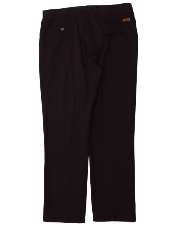 Męskie spodnie chino WRANGLER W40 L34 granatowe, bawełniane