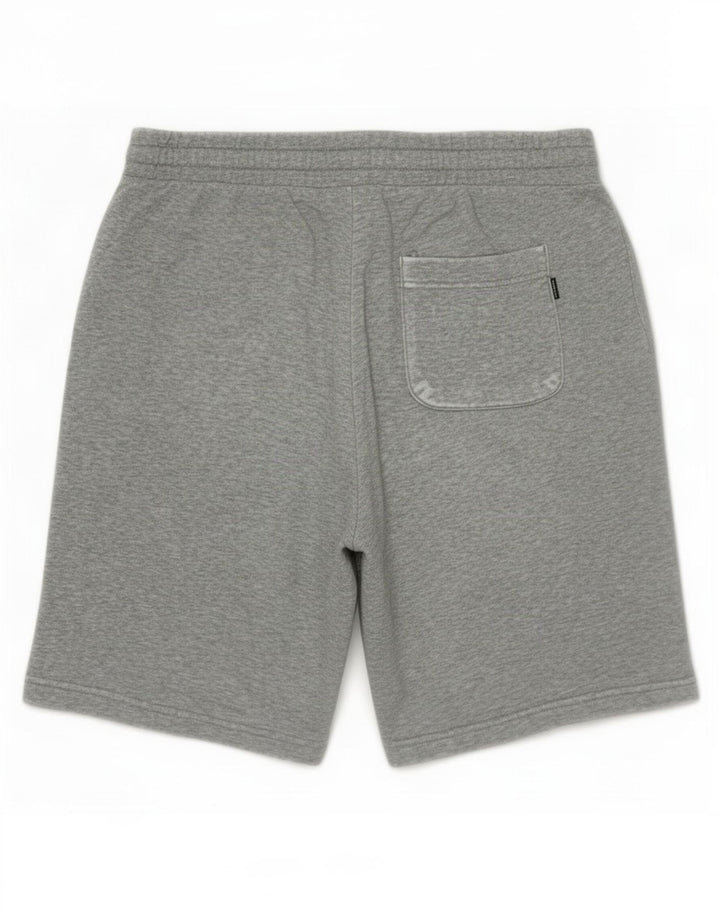Męskie spodenki sportowe Converse, średnioszare, bawełniane w cętki