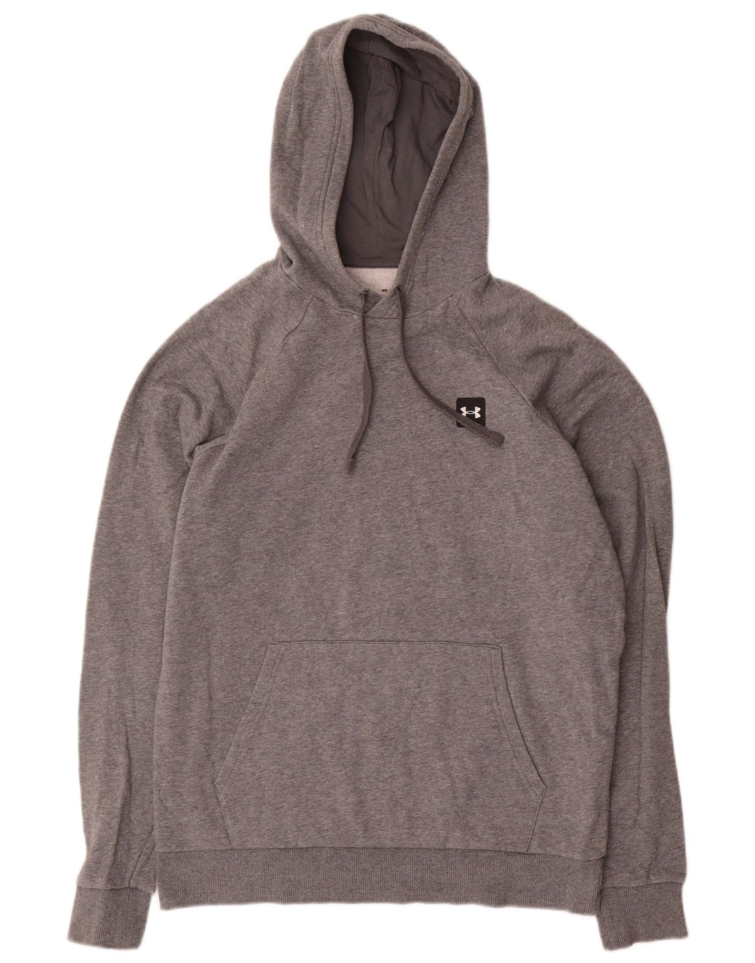 Męski sweter z kapturem Under Armour Cold Gear, średnioszary, bawełniany