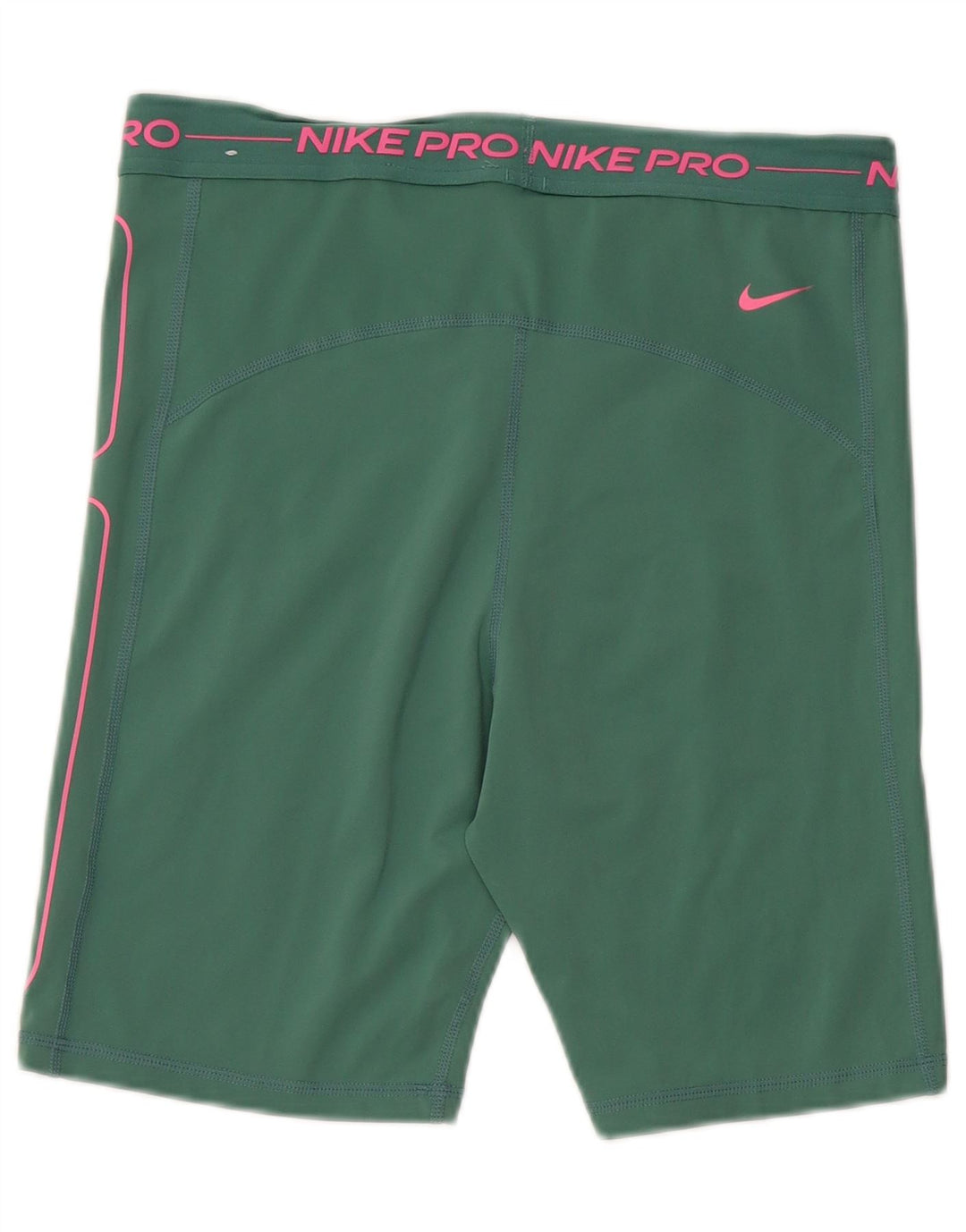 Damskie spodenki sportowe Nike Dri Fit Graphic UK 14, duże, zielone, poliestrowe