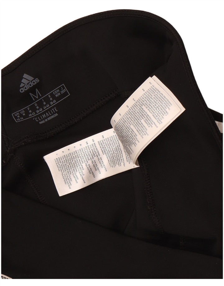 Damskie legginsy Adidas Climalite UK 12/14 Średni czarny poliester