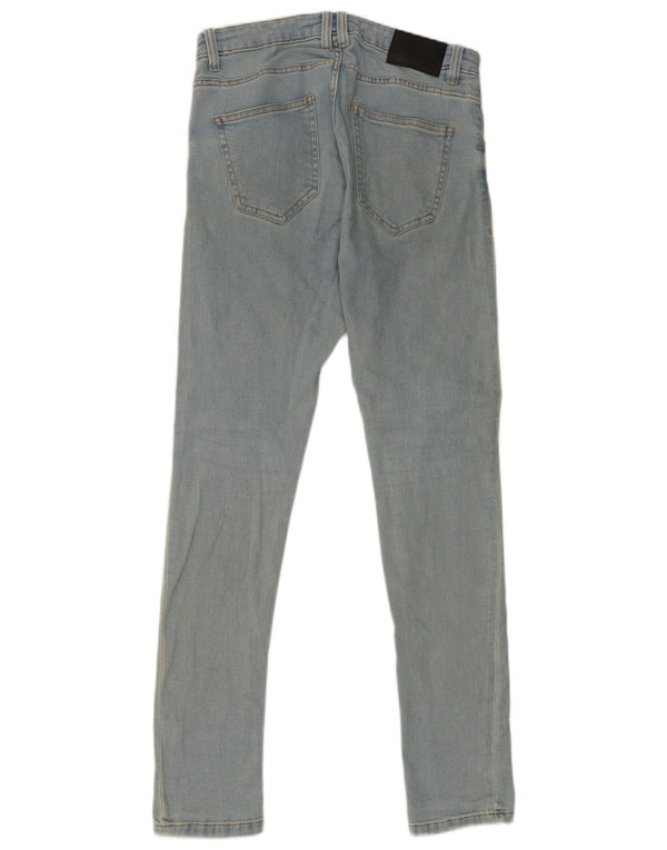 Męskie jeansy obcisłe Zara EU 38 Small W30 L31 Niebieskie bawełniane