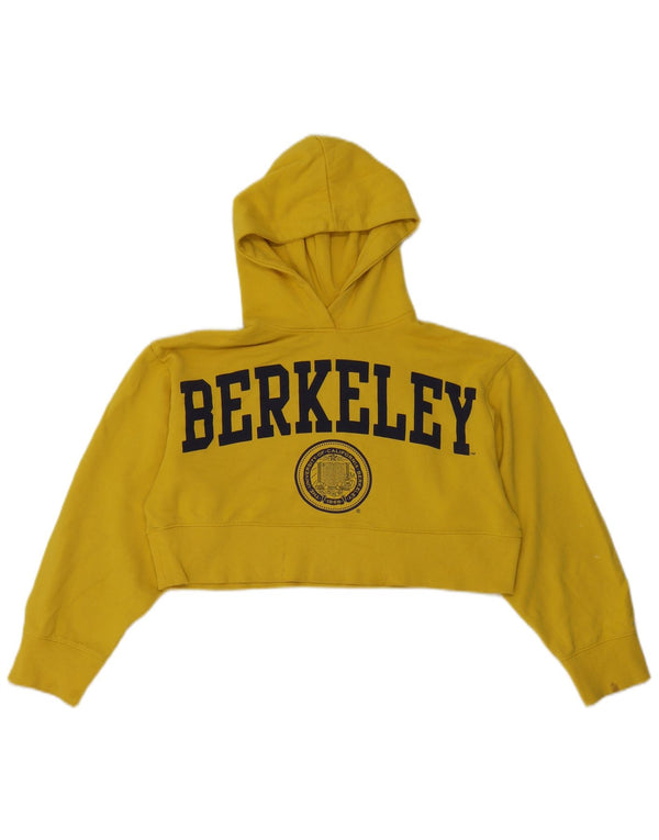 Damski sweter Zara Berkeley Oversize z kapturem, UK 10, mały, żółty