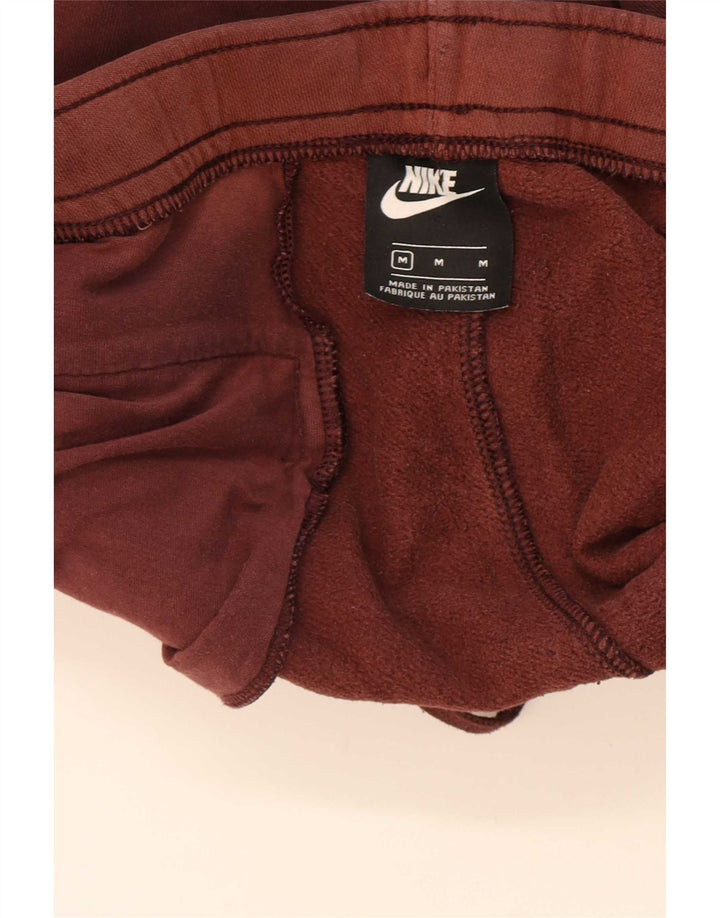 Męskie spodnie dresowe Nike, joggery, średniobrązowe, bawełniane
