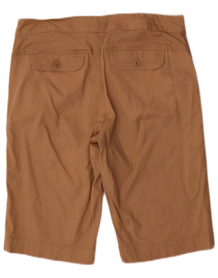 Damskie bermudy IZOD US 8 Medium W32 Brązowa bawełna