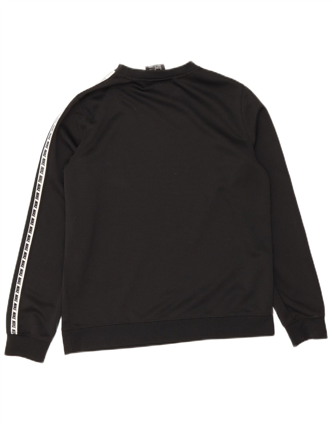 Chłopięcy sweter z grafiką Nike, 13-14 lat, XL, czarny, poliester